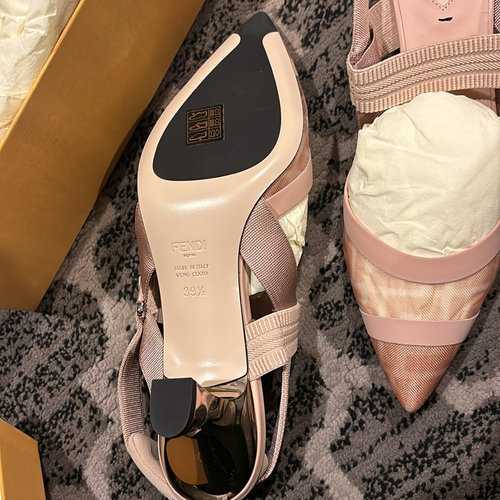 Pink Fendi Heels - Picture 2 of 4